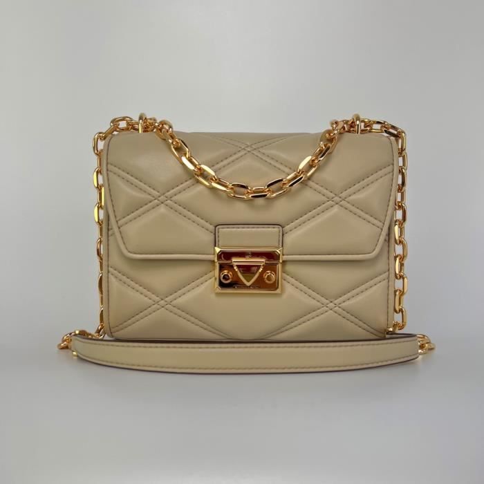 Sac bandoulière michael kors beige hot sale