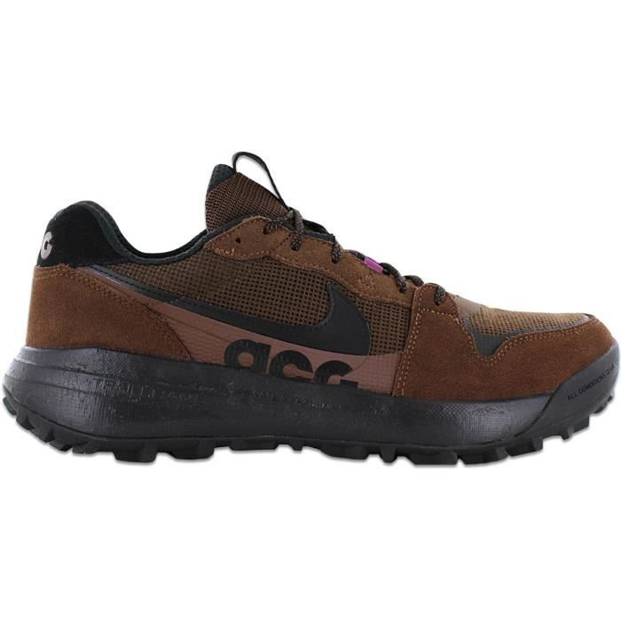 nike acg lowcate - hommes chaussures de randonnée marche brun dm8019-200