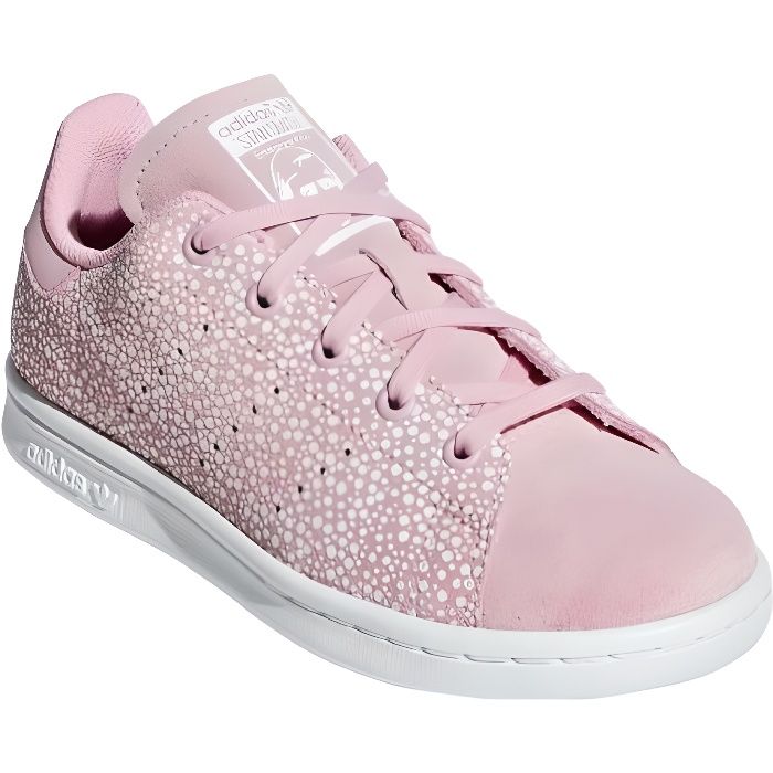 Chaussures de lifestyle kid adidas Stan Smith Rose clair/rose clair/blanc -  Achat / Vente basket - Soldes° ! Cdiscount