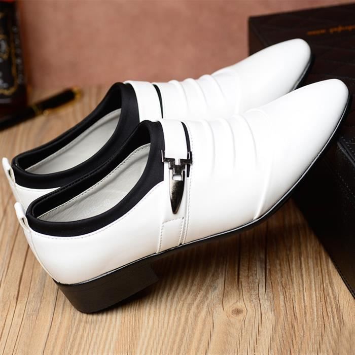 escarpin cuir homme