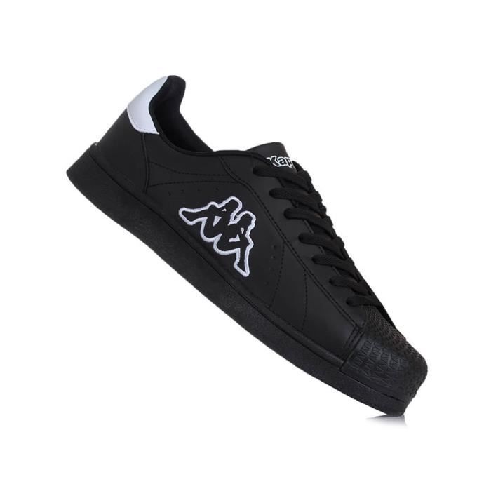 KAPPA Baskets Chardor Noir - Homme/Adulte Noir - Cdiscount Chaussures