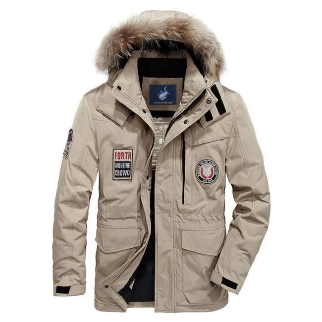 Schott NYC Homme Keyburn-steel Grey-s PARKA, Gris, S EU