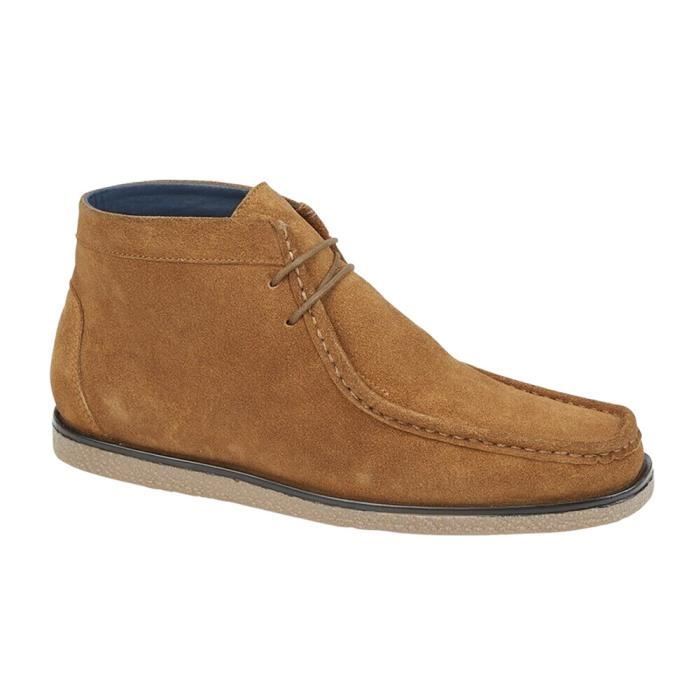 Bottines daim homme sales