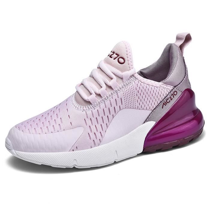 INSFITY Baskets Mode Respirante Homme-Femme Coussin dAir Sneakers Chaussures Sport Confortable
