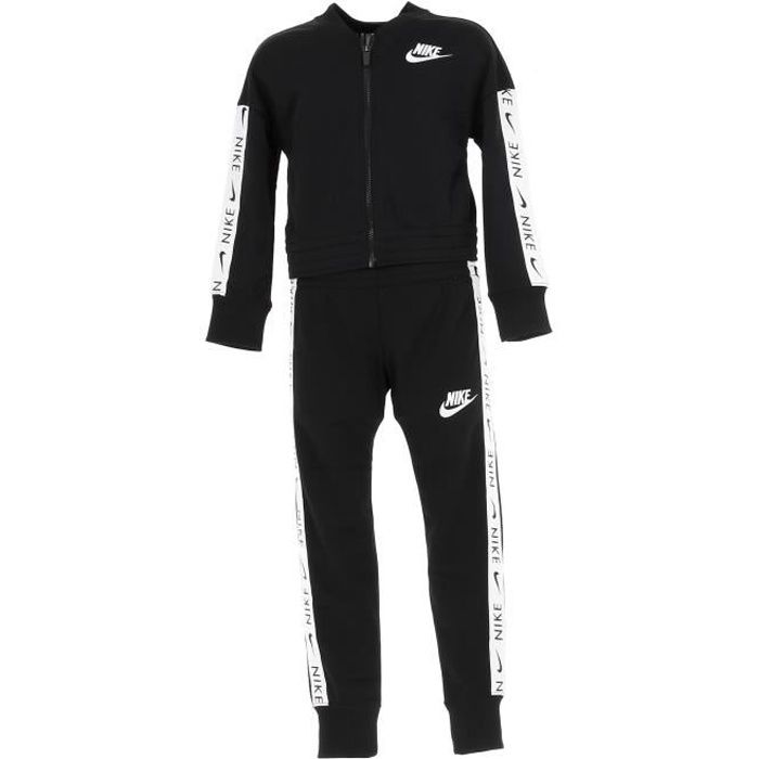 Ensemble survetement Nike G NSW TRK Suit Tricot pour enfant Noir Football Manches longues Cdiscount Sport