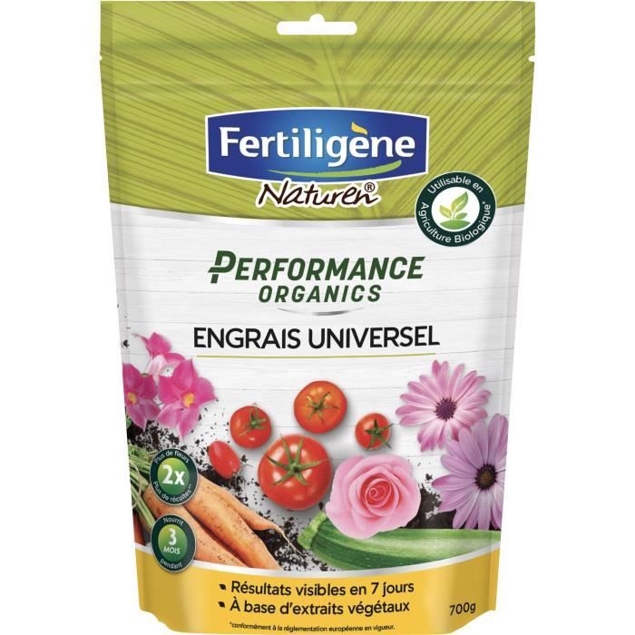 FERTILIGENE Engrais Performance Organics Universel - 700 g