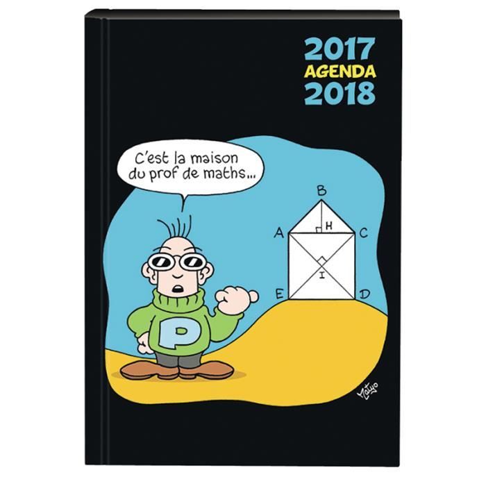 Agenda Scolaire Humour 17 18 Cdiscount Beaux Arts Et Loisirs Creatifs