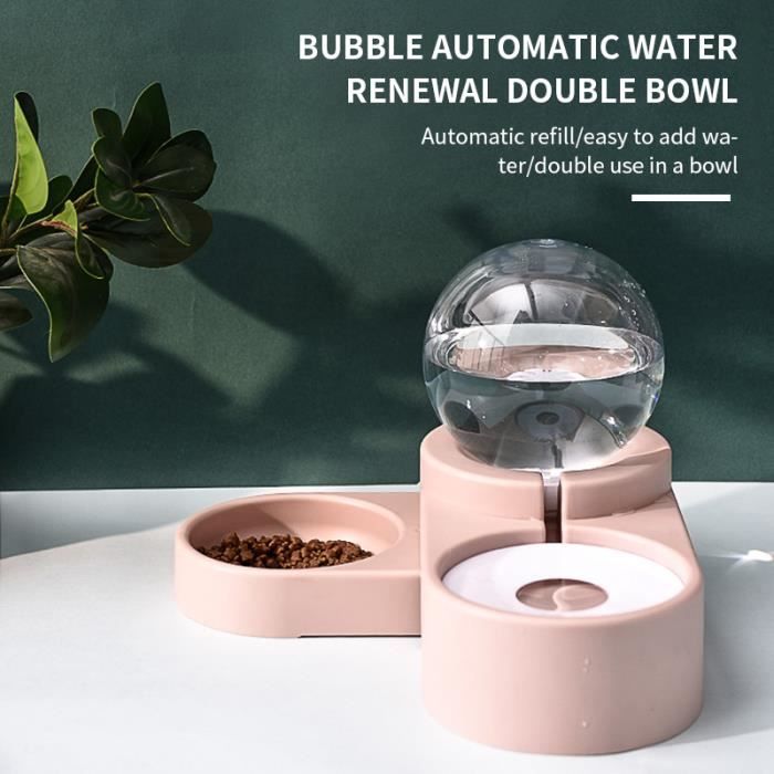 Meilleurs prix pour chat bols double bols animaux and 1.8L Boire de l'eau de fontaine pour animaux de compagnie