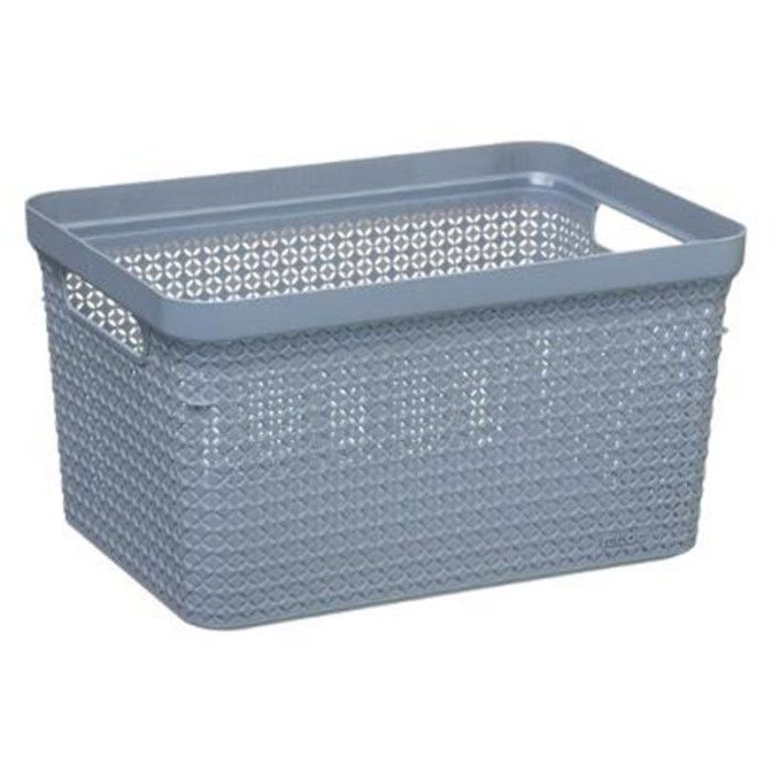 Panier à linge - Scandi - 5 L - Gris - Polypropylène