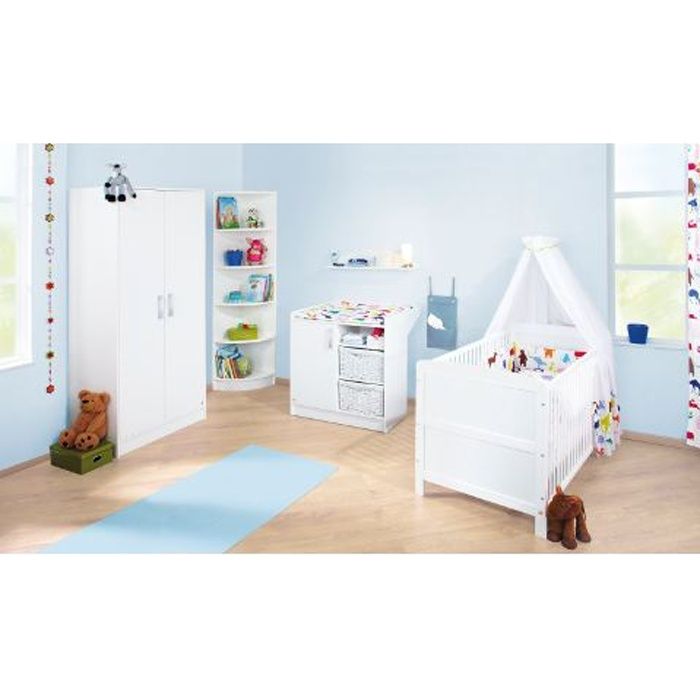 Lit Bebe Evolutif 140x70 Et Commode A Langer Vic Achat Vente