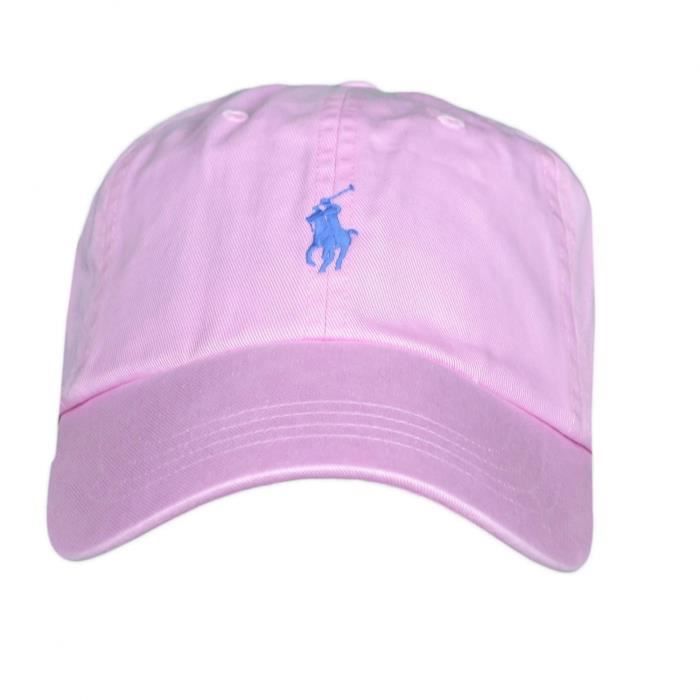 Casquette ralph lauren rose online