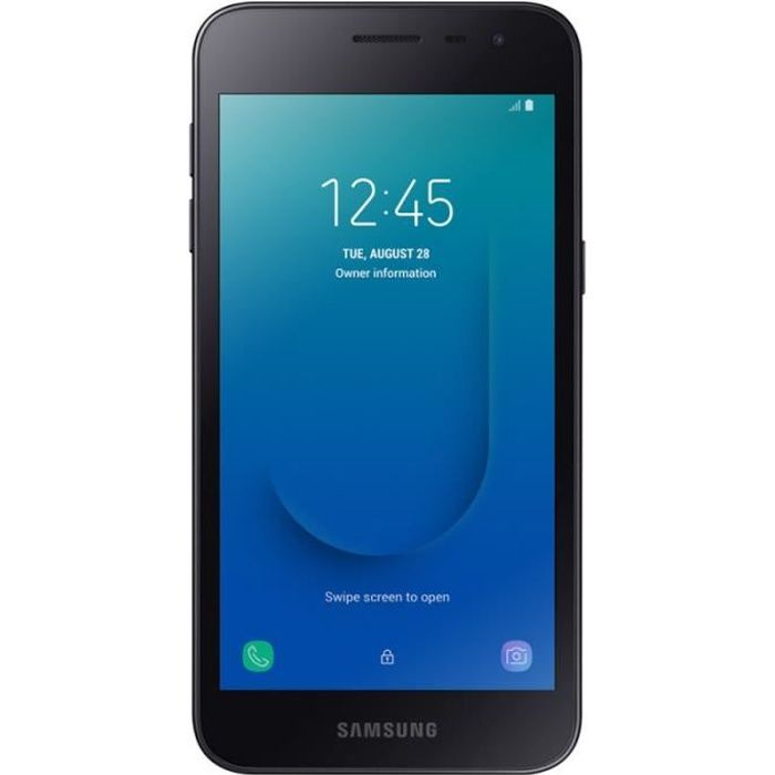 Vente T&eacute;l&eacute;phone portable Samsung J260F/DS Galaxy J2 Core (2018) - 8Go, 1 Go RAM - Double Sim - Noir - Tout Opérateurs pas cher