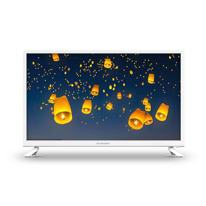 SCHNEIDER - GMS24N100W - Téléviseur D-LED 2K 24(60cm) - 1366 x768 pix HD - Non SMART - HDMIx1 - Dolby audio - TNT HD - Blanc