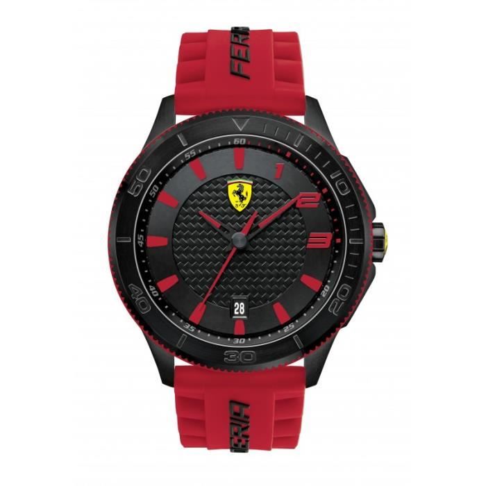 Montre Scuderia XX Ferrari en fibre de carbone …