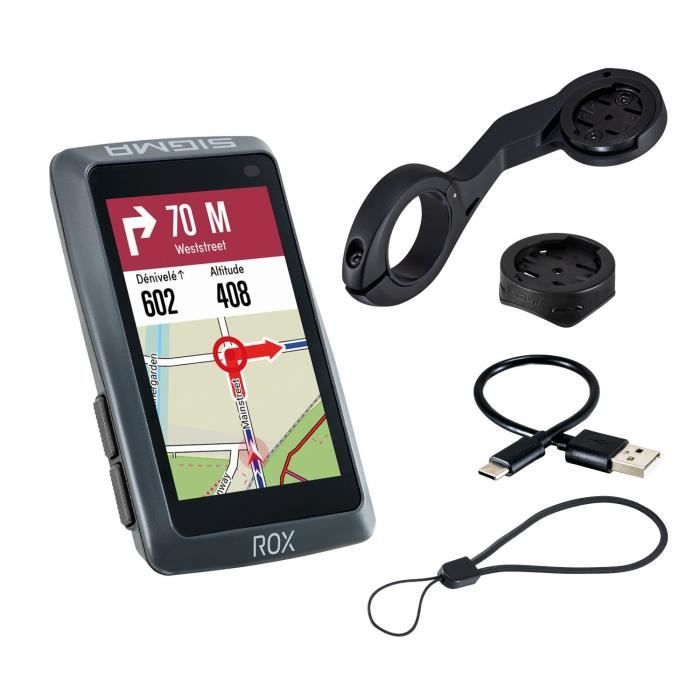 Compteur GPS Sigma Rox 12.1 Evo - gray - 57,1x95x21 mm