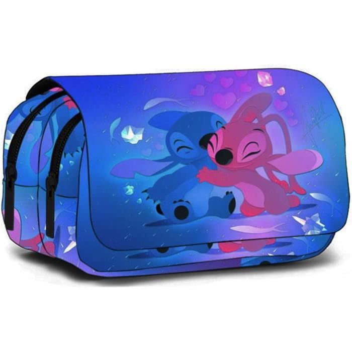 Trousse Scolaire Enfant 2 Pièces - Grande Capacité, 2 Compartiments, Tissu Oxford Résistant - Pour Fournitures, École, Bureau (Vert) - 1