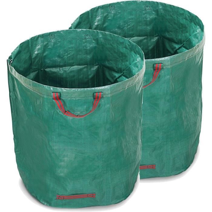 WUNDERGARDEN Sacs Jardin 500L Lot 2 - Sacs Déchets Végétaux Ultra Résistants