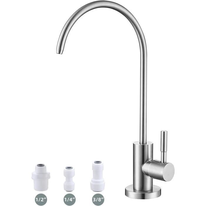 Robinet Filtre à Eau Potable Pour Système Osmose Inverse RO – Compatible Adoucisseur Et électrolyseur