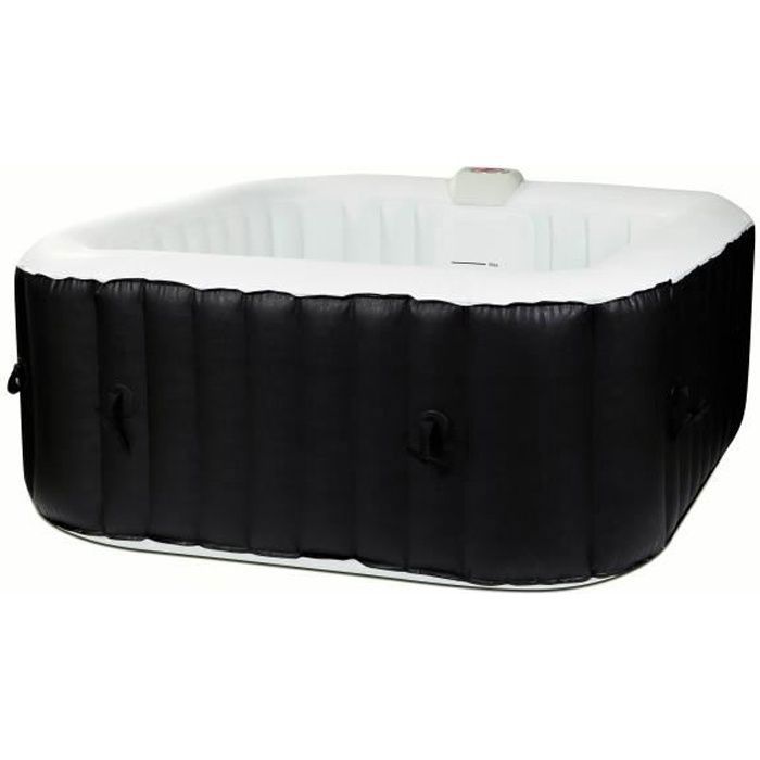 Sun Spa Spa Gonflable Carre Laminee 4 Personnes 1 55 X H 0 65 M Achat Vente Spa Complet Kit Spa Spa Gonflable Carre 4 Pers Cdiscount