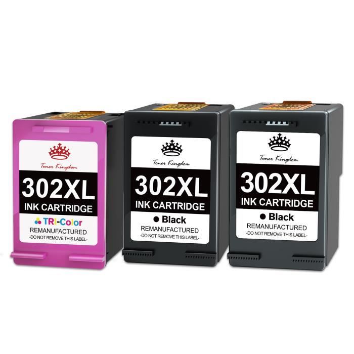 HP 302XL Tri-Colour Ink Cartridge au meilleur prix sur
