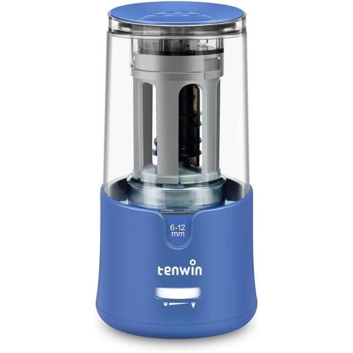 Taille-crayon électrique Forever Speed - Rechargeable USB - 12 Lames Incluses - Pour Crayons 6-12mm - Bureau, école
