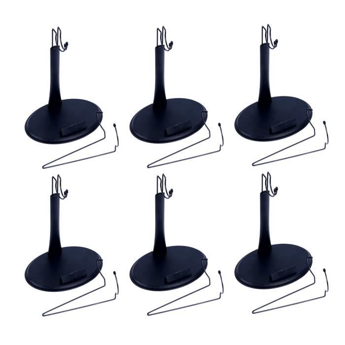 Support D’Exposition 1/6 Pour Figurines – U-Type & Anneau, Noir, Stable