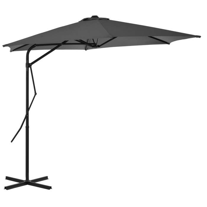 vidaXL Parasol d'extérieur 300 cm Sable