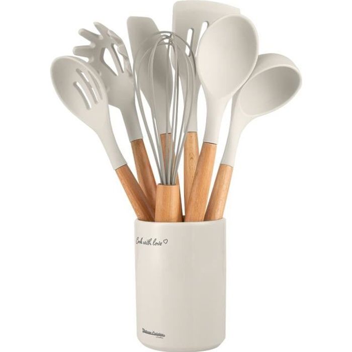 Repose-cuillère pour cuisine, couvercle / louche de cuisson / spatule /  porte-cuillère, repose-ustensiles pour comptoir sur la cuisinière