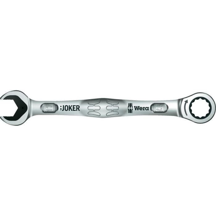 Cle Mixte A Cliquet Ouverture De Cle 19 Mm Wera Joker Sw 19 0 Sb 05073279001 Cdiscount Bricolage