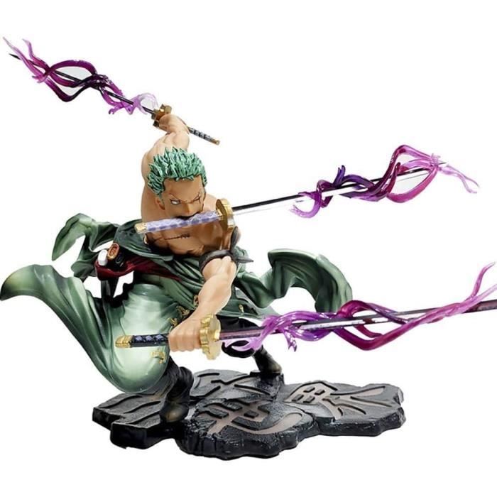 16cm Figurine Roronoa Zoro One Piece wano onigashima 9 épées 9 sabres zoro Cdiscount Jeux Jouets
