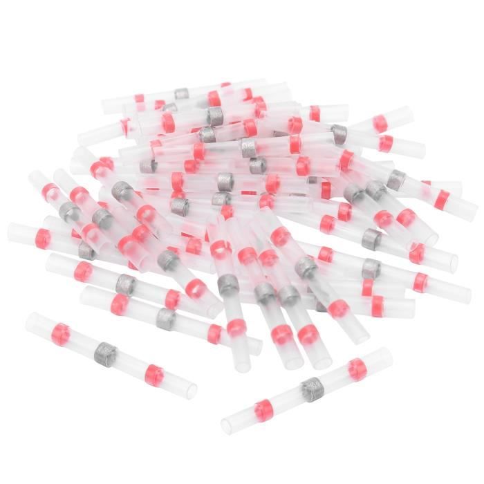 Kuject Lot de 320 connecteurs de fils thermorétractables multifonctions