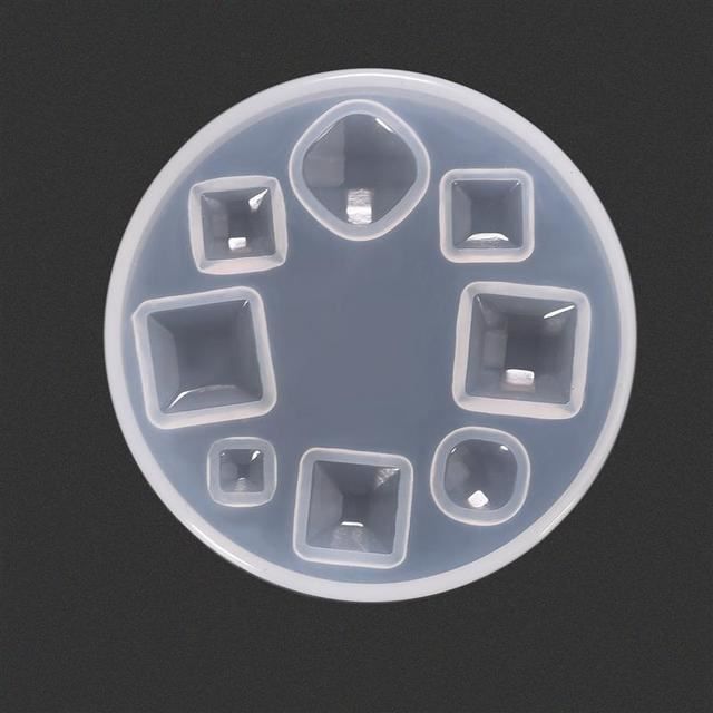 Moules Ronds En Silicone Pour Pendentif En Résine Époxy, 10/8/7/6cm
