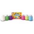 Loisir créatif - CRAYOLA - 6 pots de peinture néon lavable - Pour enfant à partir de 3 ans-1