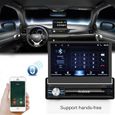 7 "1 DIN Android 6.0 1080P Autoradio GPS Bluetooth Lecteur de voiture stéréo 1G / 16G USB TF WIFI avec caméra de recul-1