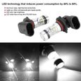 2 pièces 9006 - HB4 100W blanc LED haute luminosité phare ampoules Kit antibrouillard voiture conduite lampe-XIU-1