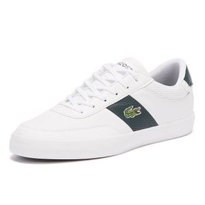 basket lacoste blanche homme