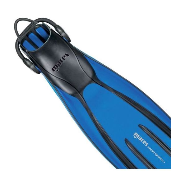 Mares Plana Avanti Quattro+ Palmes Vert - Ailerons 4 Canaux Hautes Performances Pour Plongée