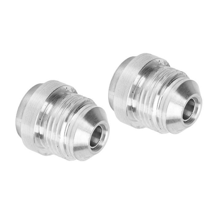 2 Adaptateurs Sonde Lambda M18x1.5 - Bossage Extension Capteur O2 - Acier Inoxydable