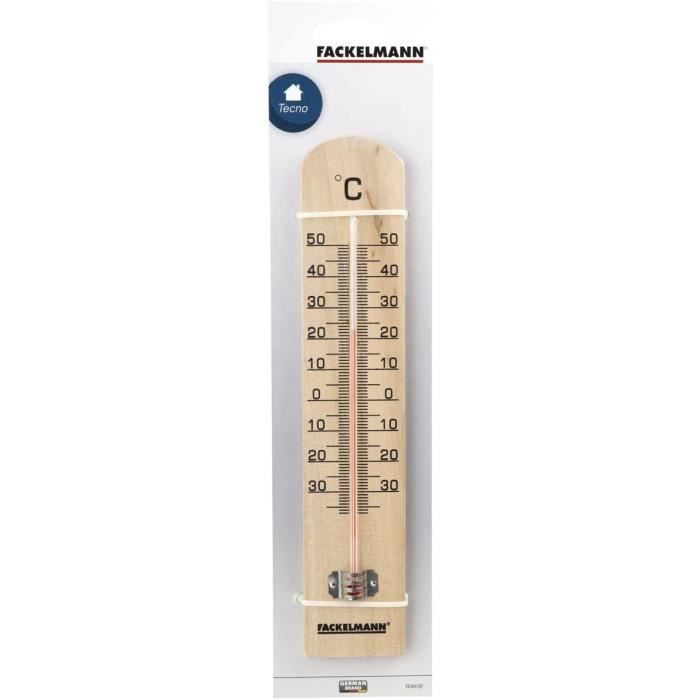 SPEAR & JACKSON Thermomètre bois grand modèle 40 cm - Cdiscount