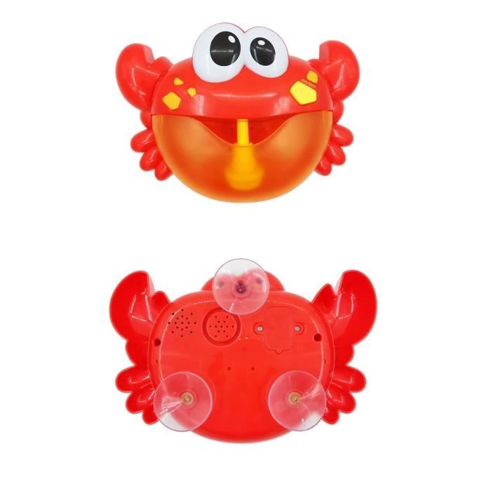 Jouet de bain en mousse - IKONKA - Générateur de bulles en forme de crabe -  Mixte - A partir de 3 ans - Cdiscount Jeux - Jouets