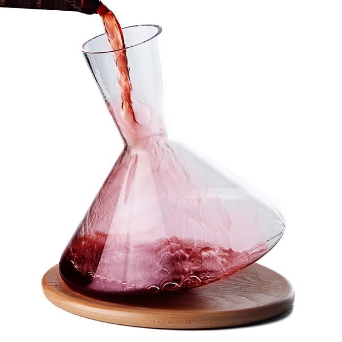 Carafe à Vin En Cristal Sans Plomb Wine Revoller - Verre Soufflé à La Main, Robuste, Pack Avec Verres