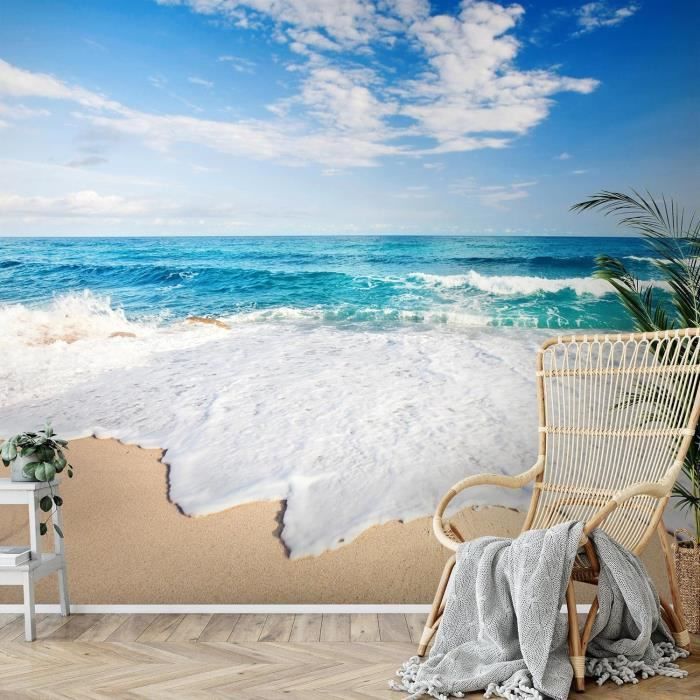 Papier Peint Panoramique Mer 352 X 250 Cm Toison Mur Xxl Moderne ...