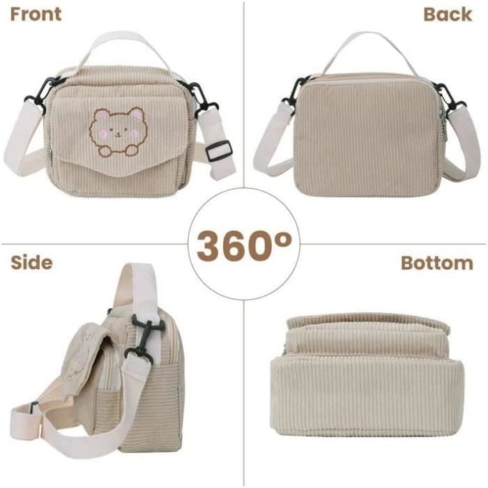 Sac à Main AMISU Occasion - Couleur Rose Poudré/Beige Rosé - Matière Synthétique - Style Élégant