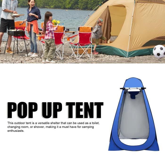 Fengsen Tente Douche Et Cabine De Change 145x145x190 Cm – Pop-Up, Imperméable, UPF 40+, Pour Plage Ou Camping
