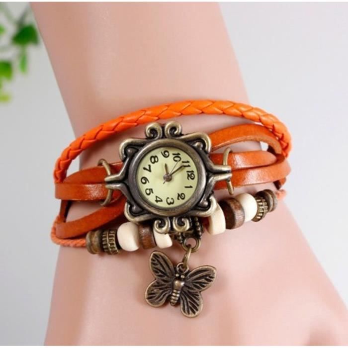 Montre bracelet chaine new arrivals femme