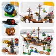 LEGO® 71391 Super Mario Ensemble d’Extension La Forteresse Volante de Bowser, Jouet de Construction pour Enfants avec 3 Figurines-2
