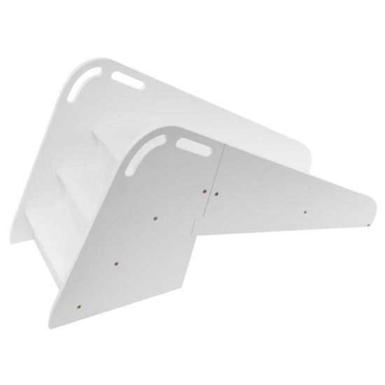 Costway Meuble de Rangement /à Jouet pour Enfant Inclus 4 Compartiments de Rangement Coin Arrondis Organisateur de Rangement Multifonctionnelle 67 cm X 40 cm X 62 cm