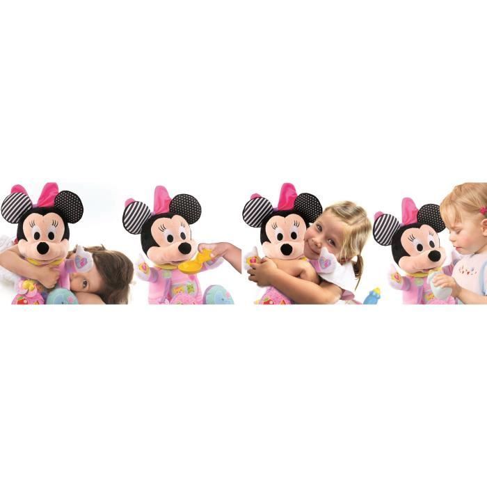 CLEMENTONI Disney Baby Ma poupee a cajoler Minnie Jeu d eveil Cdiscount Jeux Jouets