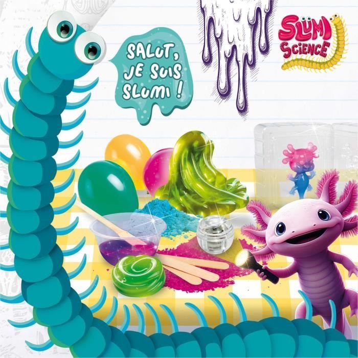 Pocket axolotl - kit scientifique - slumi science - composants magiques, expérience amusante multicolore - Lisciani Giochi Pocket axolotl - kit scientifique - slumi science - composants magiques, expérience amusante multicolore - Lisciani Giochi