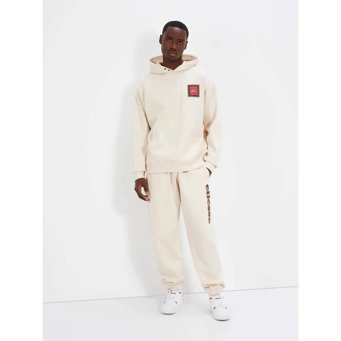 Ellesse hoodie beige discount